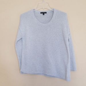Banana Republic asymmetrical Grey Sweater